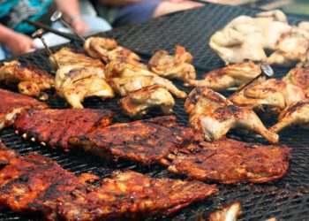 Bobby Flay and Michael Symon speak new show and scrumptious BBQ