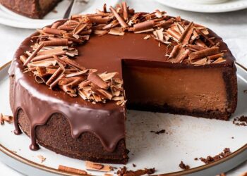 The Most Amazing Chocolate Cheesecake Recipe