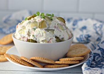 Delicious Ham and Dill Pickle Dip Recipe